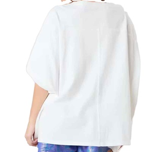 <b>Top</b> Quality Breathable & Quick Dry Solid Colour New Arrival Latest Design Eco Friendly Low Price Women <b>Rhinestone</b> T Shirts - Product Image 6