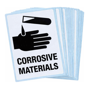 Etiquetas Autoadhesivas Resistentes Brady para Peligros Químicos en Laboratorios y Almacenamiento de Productos Químicos - Product Image 1