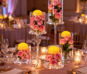 TOOWIN Water-<b>Floating</b> <b>Candle</b>, Waterproof, Flameless, Led Electronic <b>Candle</b> Light, Water-Controlled Swimming Pool Wishing Light - Product Image 3