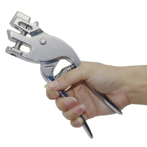 1 ud. Pinza perforadora de 8mm 9mm para identificación de animales, ganado, ovejas, cerdos, caballos, de acero inoxidable, equipo de identificación animal - Product Image 4