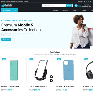 Conception Web et UI/UX pour Boutique d'Accessoires Mobiles : Développement de Portail et de Plateforme E-commerce Réactive - Product Image 4
