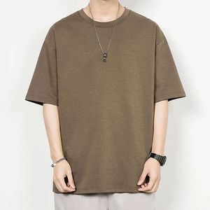 T-shirts pour hommes au design optimal, effet délavé, personnalisables, impression DTF DTG, 100% coton, unisexe, col rond, style ringer - Product Image 4