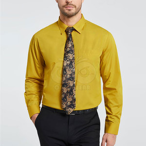 Camisa Formal de Oficina para Hombre, Ropa Casual de Negocios, Manga Larga, Cierre de Botones, Venta Directa de Fábrica al por Mayor - Product Image 4