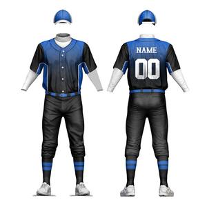 Uniformes de baseball respirants sur mesure, nouveau design, pour hommes, style tendance, uniformes de baseball colorés par Benefit Sets - Product Image 1
