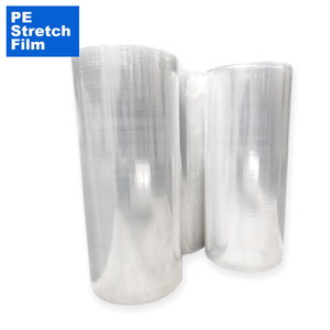 Vente en gros de matériaux d'emballage Film d'emballage PE 100% Taux d'étirement Palettes haute résistance Film étirable prix film plastique étirable - Product Image 4