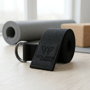 Correa de Yoga Profesional Elástica con Material de Spandex/Poliéster y Cierre de Hebilla para Pilates, Fitness y Rendimiento Atlético - Product Image 3