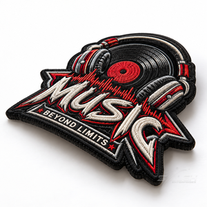 Bulk Embroidery <b>Patch</b> Supplier OEM Personalized Logo Badges Iron <b>On</b> <b>Sew</b> <b>On</b> <b>Patches</b> for Clothing Hats Bags and Jackets - Product Image 2