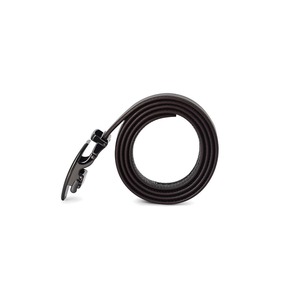 Cinturón de Cuero para Hombre, Estilo Casual de Negocios, Primera Capa de Piel de Vaca, Hebilla Automática de Aleación, Fabricación al por Mayor - Product Image 3
