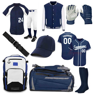 Uniforme de Béisbol de Talla Grande, Conjunto Deportivo Completo de Poliéster para Entrenamiento de Club, Uniformes de Softbol para Equipos Adultos - Product Image 1