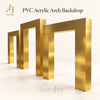Support de Présentation Moderne en PVC Acrylique pour Arche de Mariage, Panneau Cannelé pour Fond de Scène, Idéal pour Événements et Fêtes