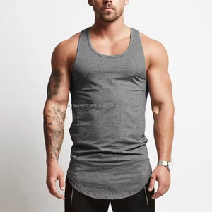 Vente directe d'usine, débardeur pour homme, design de haute qualité, débardeur de sport pour homme, débardeur en coton personnalisé - Product Image 6