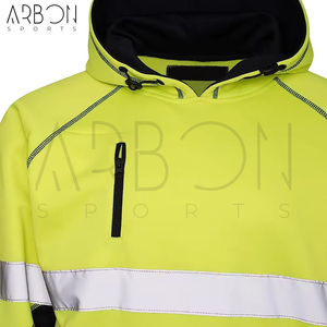 <b>Waterproof</b> High Visibility Neon <b>Yellow</b> Reflective Safety <b>Jackets</b> Workwear Construction Protective Gear For Wholesale Rate - Product Image 5