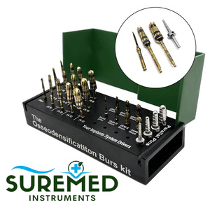 Kit de Fresas para Osteodensificación SureMed Instruments AA-912, Juego de Brocas para Expansión Ósea en Implantes Dentales, Manual Quirúrgico de Acero Inoxidable - Product Image 5