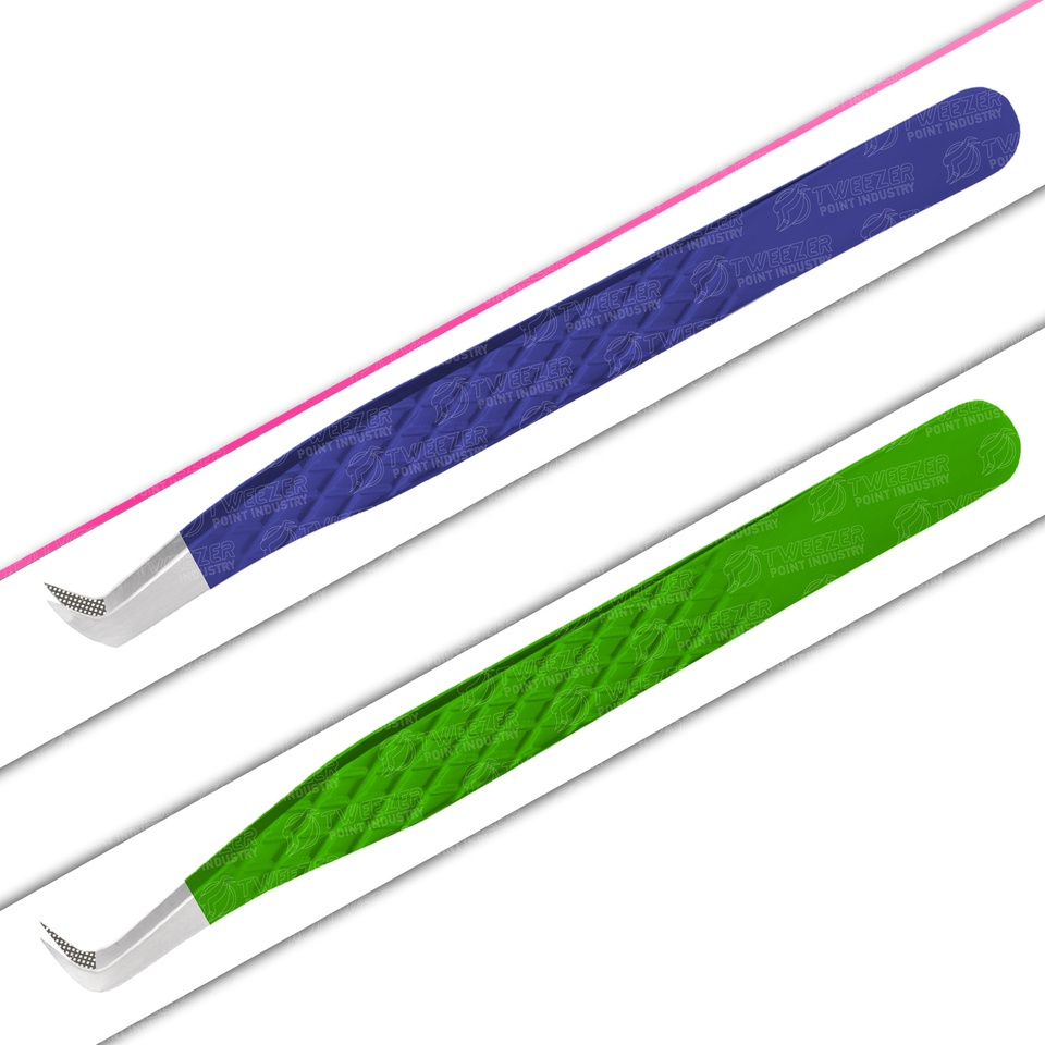 Wholesale Japanese Stainless Steel Eyelash Extension Tweezers Oem Odm Manufacturer Specializing Pointed Volume Tip Private Label