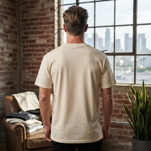 T-shirt graphique premium personnalisé pour homme, imprimé samouraï intrépide, coton vintage, streetwear de haute qualité - Product Image 4