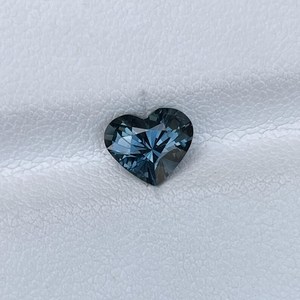 Natural <b>Blue</b> Spinel Heart Cut Loose Gemstone Fine Quality Royal <b>Blue</b> Spinel For Jewelry Making Rare Gemstone - Product Image 6