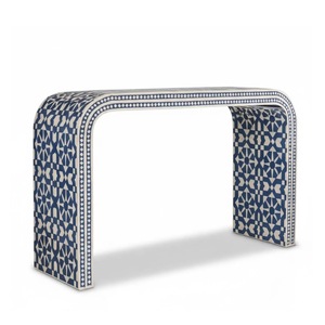 ILAHI's Bone Inlay <b>Drawer</b> Modern Design Agate Detailing <b>Storage</b> Portable Home Furniture - Product Image 1