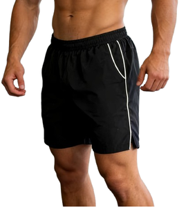 เสื้อวิ่งผู้ชายคุณภาพสูง ป้องกันลม สำหรับฤดูร้อน ผลิตจากโพลีเอสเตอร์ 100% แห้งเร็ว ระบายอากาศดี ดีไซน์ 2 in 1 - Product Image 3