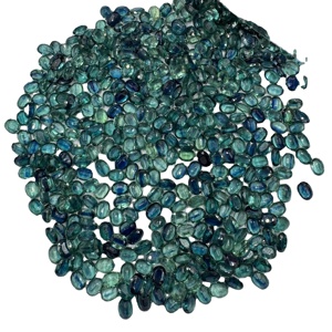 Kyanite สีครามธรรมชาติ4x6มม. อัญมณีหลวมตัดรูปไข่สีเขียวน้ำเงินพร้อมเอฟเฟกต์การเปลี่ยนสี - Product Image 1