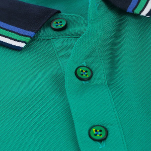 เสื้อโปโลผ้าฝ้ายคุณภาพสูง ดีไซน์ระบายอากาศได้ดี เหมาะสำหรับใส่ลำลอง สไตล์ออฟฟิศ และสวมใส่สบายทุกวัน - Product Image 5