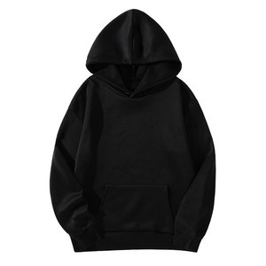 Sweat à capuche homme 100% Coton, coupe épaules tombantes, style Y2K, faible MOQ, en tissu éponge brodé, coupe classique, impression numérique, écologique - Product Image 6