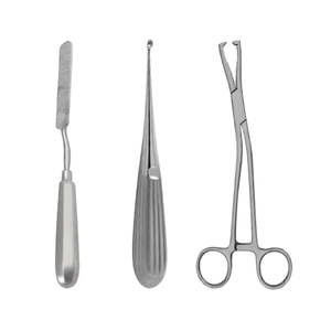 ชุดเครื่องมือผ่าตัดกระดูก 14 ชิ้น คีมจับกระดูก คีมลดแรงกด คีมขูด คีมตัก เครื่องมือสแตนเลสเกรดเยอรมัน - Product Image 4