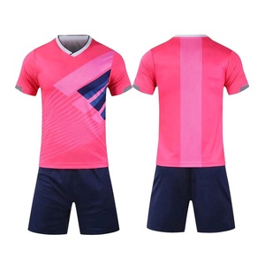 Ensemble de maillot de Football personnalisé, t-shirt noir, jaune, rouge, blanc, bleu, uniforme de Football en vrac - Product Image 3