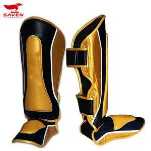 New Design Professional MMA Shin Guard Shin <b>Protector</b> Adjustable Breathable Design for Boxing Muay Thai <b>Step</b> Leg Protection - Product Image 1
