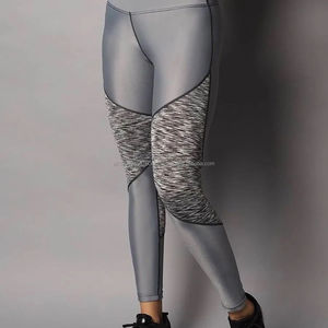 Pantalones de Yoga elásticos transpirables de cintura alta para mujer, Control de barriga, bolsillos elásticos de 4 vías, patrón sólido, pantalones de entrenamiento para correr y Fitness - Product Image 2