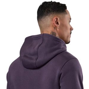Sudadera con Capucha Morada para Hombre, Informal, de Forro Polar, Manga Larga, para Invierno, Deportiva - Product Image 3