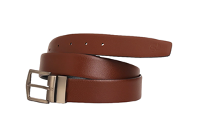Ceinture pour homme en cuir de vachette pleine fleur, boucle en métal durable, taille et couleur personnalisables, logo personnalisé, haute qualité - Product Image 4