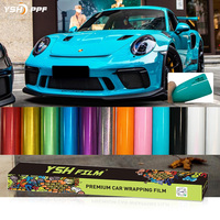 Film de protection de peinture teinté anti-rayures, rouleaux photochromiques colorés auto-réparateurs, vinyle de voiture TPU PPF effet caméléon