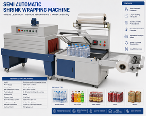 เครื่องห่อฟิล์มหดกึ่งอัตโนมัติ - Product Image 2