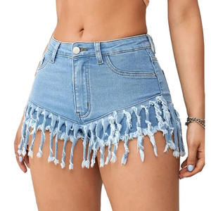Shorts de Mezclilla para Mujer, Venta Directa de Fábrica, Precio Económico, Cantidad OEM, Logotipo Personalizado, Estilo Casual, Moda 2026, Diseño Moderno - Product Image 5