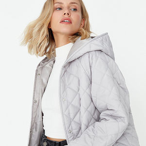 Oferta Especial: Chaqueta de Moda para Mujer, Diseño Personalizado, Estilo Longline, con Dos Bolsillos, Cómoda, Precio de Fábrica - Product Image 5