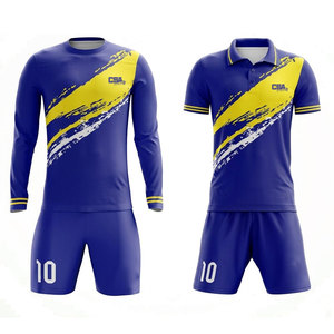 Conjunto de Uniforme de Fútbol para Hombre, Diseño Moderno, Material Ligero y Transpirable para Entrenamiento y Partido - Product Image 5
