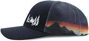 Gorra Trucker Vintage con Gráfico de Montaña, Estilo Retro, Malla Trasera, para Invierno, Aire Libre, Hip Hop, Casual, de TANAZAINRA - Product Image 3