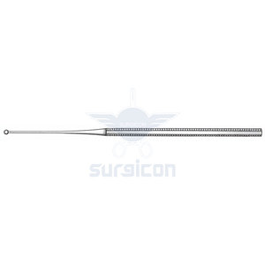 Curette Buck 16,5 cm / 6-1/2 pouces Fig. Curette chirurgicale en acier inoxydable 00 Sharp, instrument médical pour curettage de précision - Product Image 2