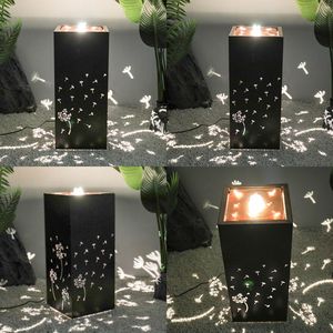 Fontana a Cascata LED da Interno 23,6 Pollici, Decorazione Creativa per la Casa con Funzione Cascata - Product Image 6