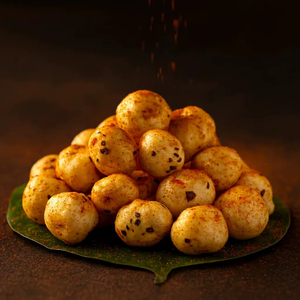 Nueces de Makhana Crudas Peri Peri Picantes, Orgánicas, Semiblandas, Altas en Proteínas y Bajas en Grasas, Hechas en India, Paquete de 90 g - Product Image 1