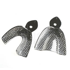 Kit de Bandejas Reutilizables para Impresiones Dentales con Construcción Duradera, Bandejas para Impresiones Dentales Superiores e Inferiores - Product Image 2