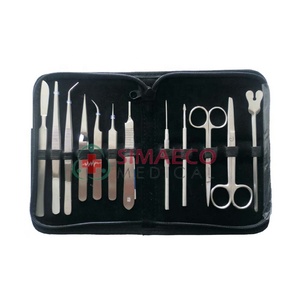 Ensemble de 12 pièces de kit de dissection en acier inoxydable - Utilisation chirurgicale Certifié CE Machine alimentée - Product Image 1