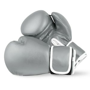Guantes de Boxeo Profesionales, Duraderos, con Exterior de Cuero, Cierre Seguro, para Entrenamiento de Adultos - Product Image 3