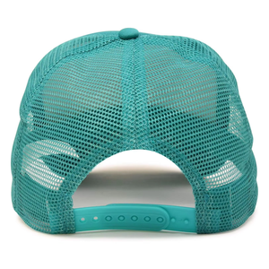 Casquette de baseball ajustable en mousse et maille, couleur vive, pour événements promotionnels en extérieur, personnalisable avec logo OEM, vente en gros - Product Image 4