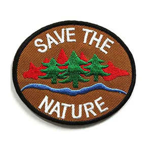 OEM Varsity Lady Embroidery <b>Patch</b> Custom Iron <b>On</b> <b>Sew</b> <b>On</b> Badge for Clothing Hat Bag Uniform and Jacket Decoration - Product Image 3