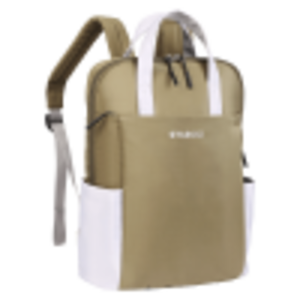 Mochila para Portátil Personalizada de Estilo Minimalista Vintage, Color Sólido, PE, Cierre de Cremallera Impermeable EVA, Unisex, 24L, Antibacteriana - Product Image 3