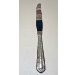 Couteau à beurre en acier inoxydable, bord droit, manche orné, ustensile de cuisine - Product Image 6