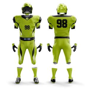 Jersey de Fútbol Americano Personalizado al por Mayor, Jersey de Fútbol Americano Hecho a Medida, Ropa de Fútbol Americano, Servicio OEM ODM - Product Image 2