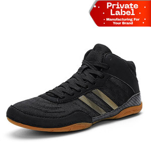 Botas de Boxeo para Adultos al por Mayor de Fábrica, Diseño Personalizado, Botas de Combate para Hombre, Botas de Boxeo Elite para Hombre con Alta Adherencia para Peleas en el Ring - Product Image 1