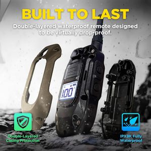 เครื่องส่งสัญญาณฝึกสุนัขแบบไร้สาย Dogtra X-Series พร้อมระยะควบคุม 1/2 ไมล์ ฟังก์ชั่นบูสต์ และระบบสั่น - Product Image 3